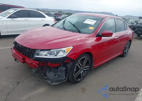 2016 Honda Accord Sport z USA, uszkodzony, nr VIN 1HGCR2F51GA103662